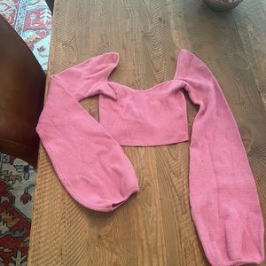 Beginning boutique knit, crop top